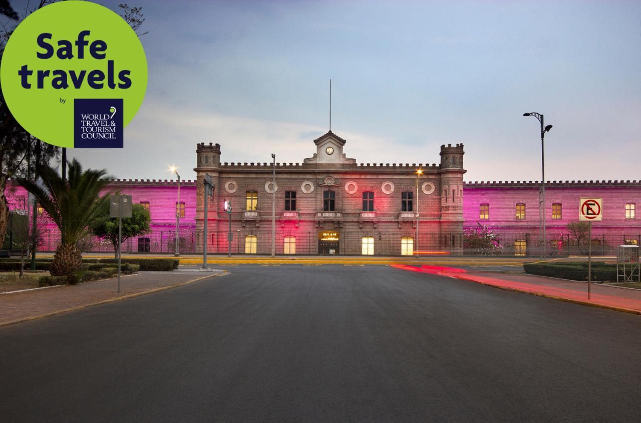 Hotel Mx Congreso Kota Meksiko Bagian luar foto